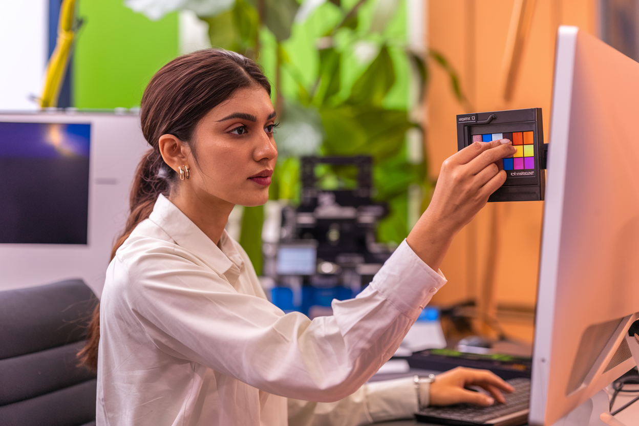 A monitor calibrator is an essential tool for every designer. Learn why it's important for accurate colour representation and how it improves your design workflow.