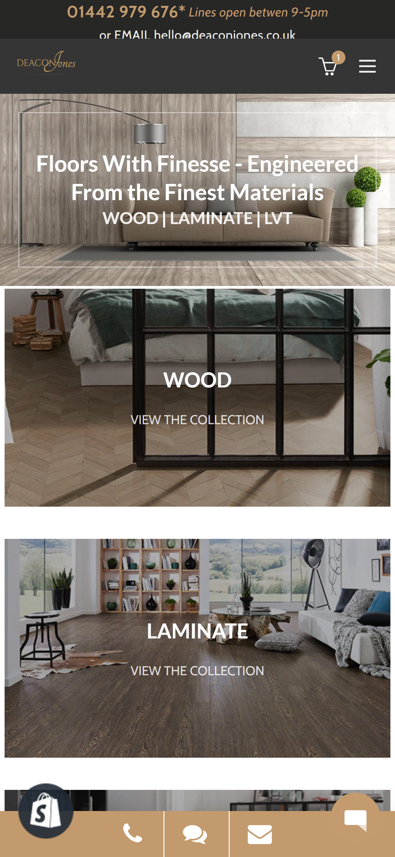 Deacon Jones Mobile View Design by Kainat Shafeeq