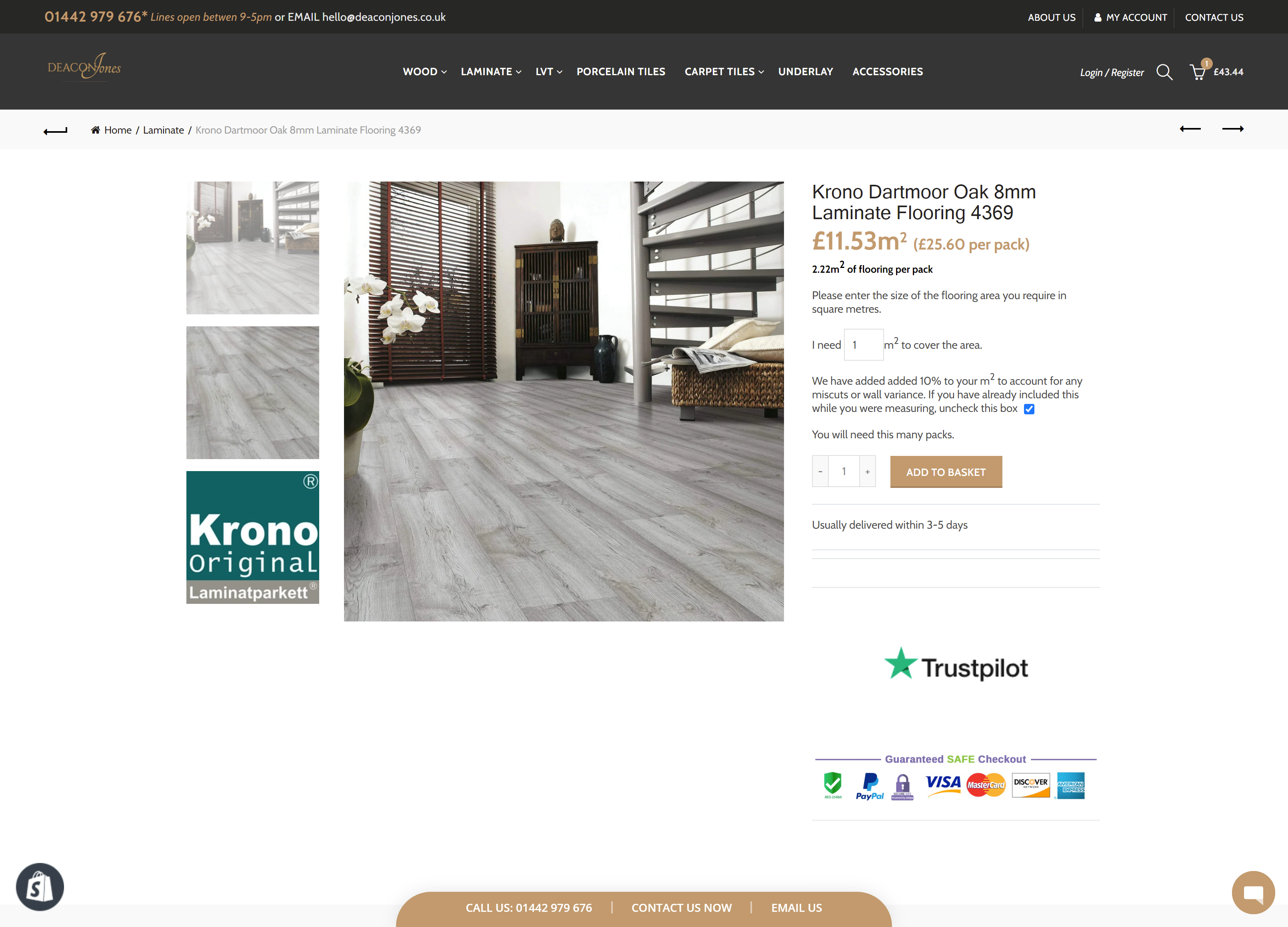 Deacon Jones Product Details Design by Kainat Shafeeq