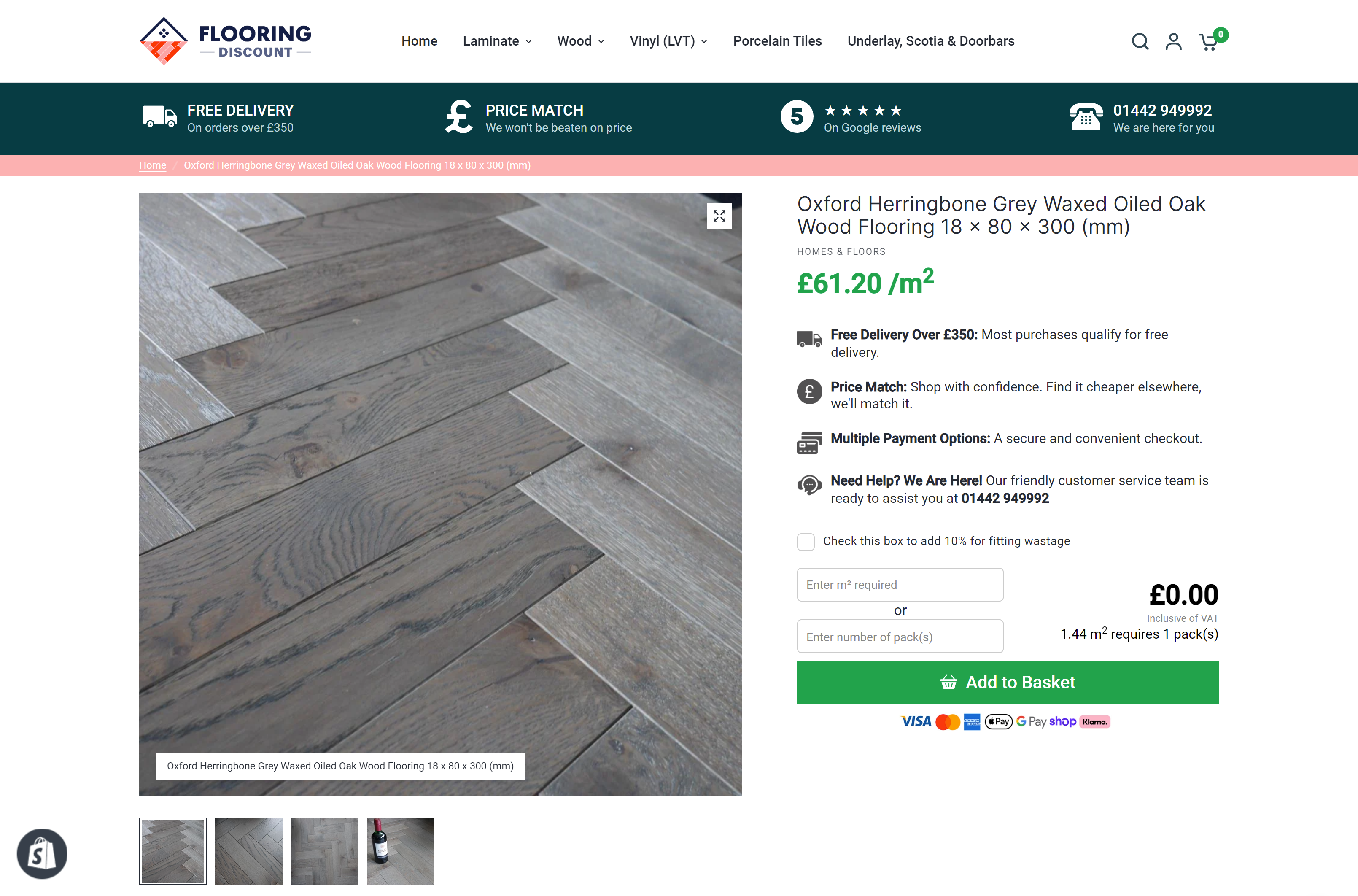 Flooring Discount Product Details Design by Kainat Shafeeq